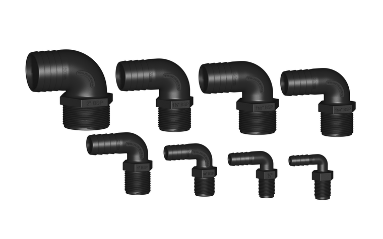 Nastavak za gumu TRD  fi25mm 1" 90st