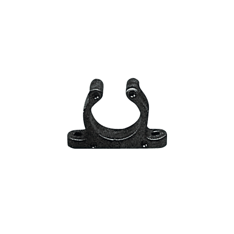 Držač pvc D25mm crna