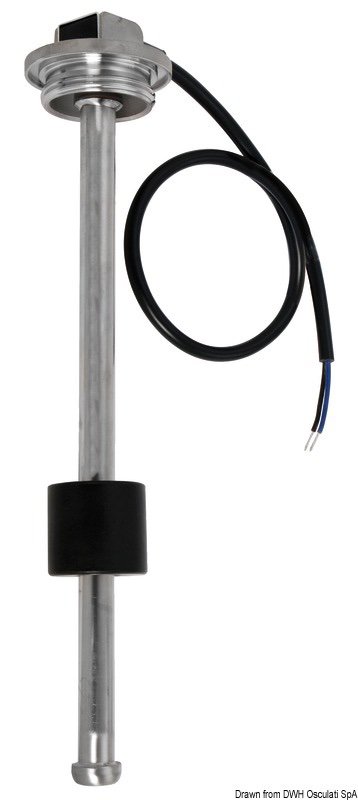 Plovak vertikalni s flanđom S3 s navojem 10/180ohm 30cm