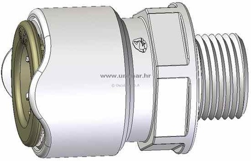 [2190] Adapter whale bsp m mesing 3/8"