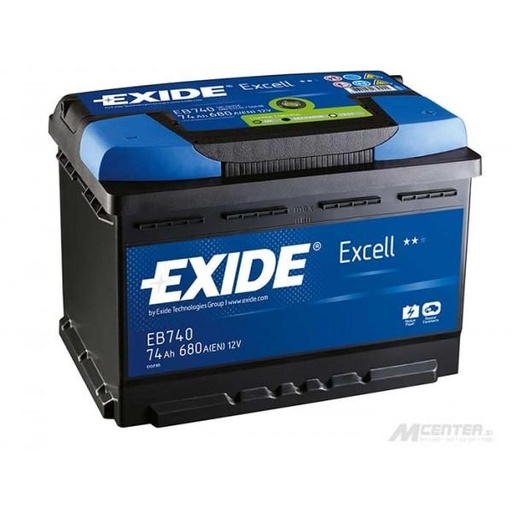 [2483] Akumulator EXIDE excell 74 Ah 12V