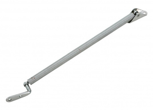 [3794] Stainless steel holder with spring-terminal A+D 220mm